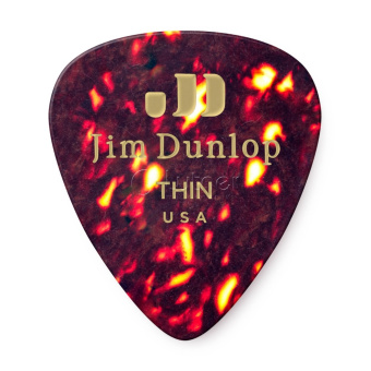 Медиатор DUNLOP 483P05TH Celluloid Thun Shell ракушечный